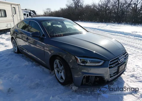 2018 Audi A5 2.0T Premium from USA, damaged, VIN WAUENCF53JA098977